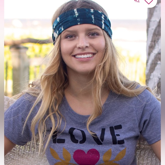 NEW tie dye boho bandeau - Picture 5 of 6